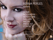 Tablet Screenshot of bernaperles.com